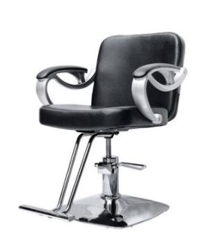 Cadeira cabeleireiro Curier - Preto