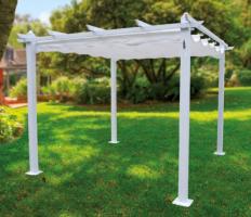 Pavilhão, Gazebo, Pergolado de Alumínio 3x3 m Branco